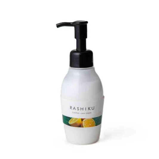 Fujie RASHIKU Leather Care Cream Citrus Lemon Scent 120ml