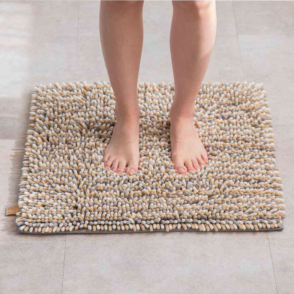 Fujie MOFU Bath Mat Square 60×60cm Sesame MF-110