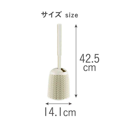 Fujie Knit Toilet Brush White CV-011