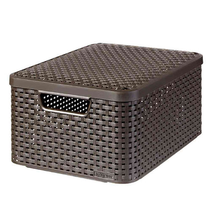 Fuji E Style Storage Box M Brown CV-047