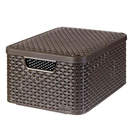Fuji E Style Storage Box M Brown CV-047