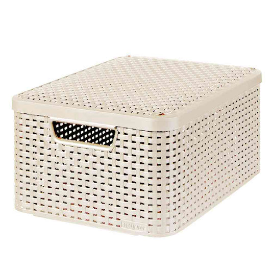 Fuji E Style Storage Box M White CV-048