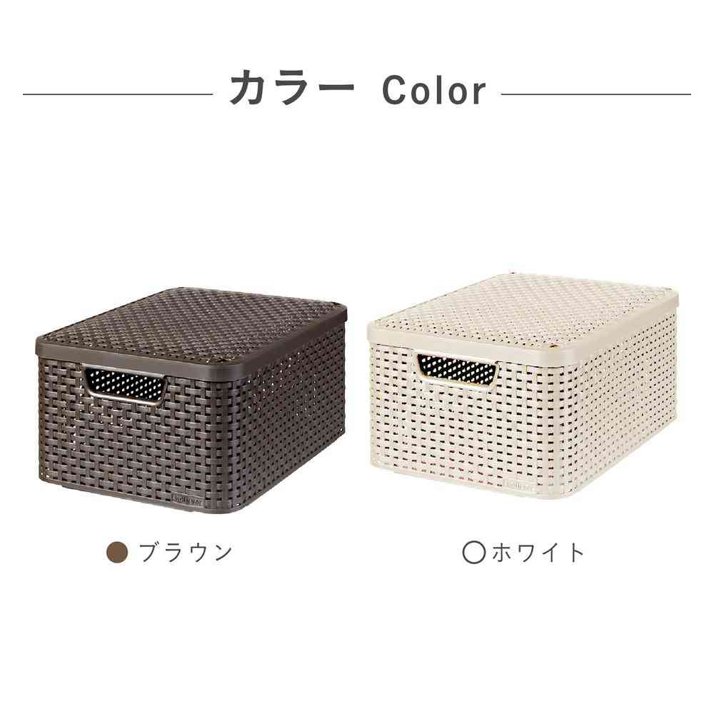Fuji E Style Storage Box M White CV-048