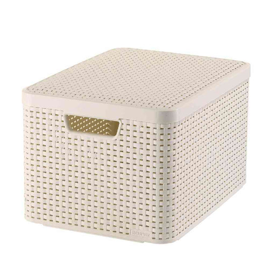 Fuji E Style Storage Box L White CV-050