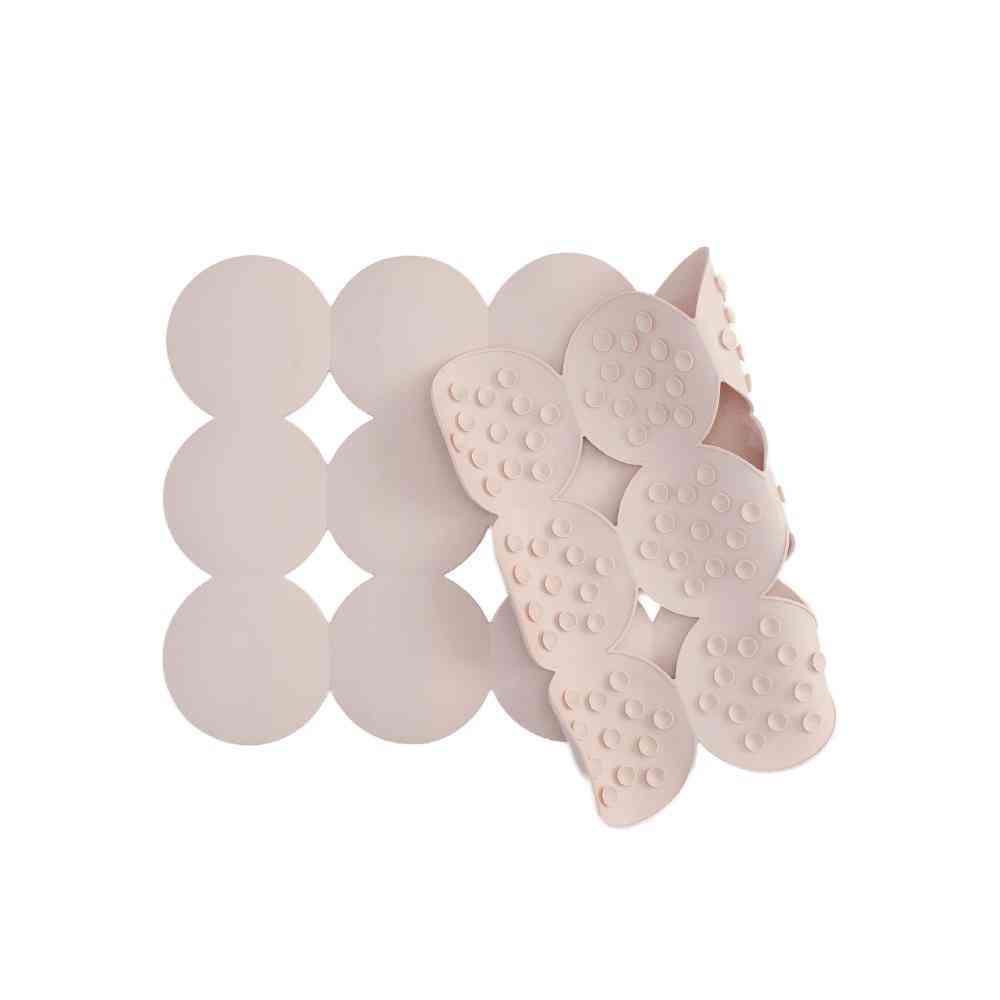 Fujie AIRY DROP Bathroom Mat 80×40cm Pink AD-302