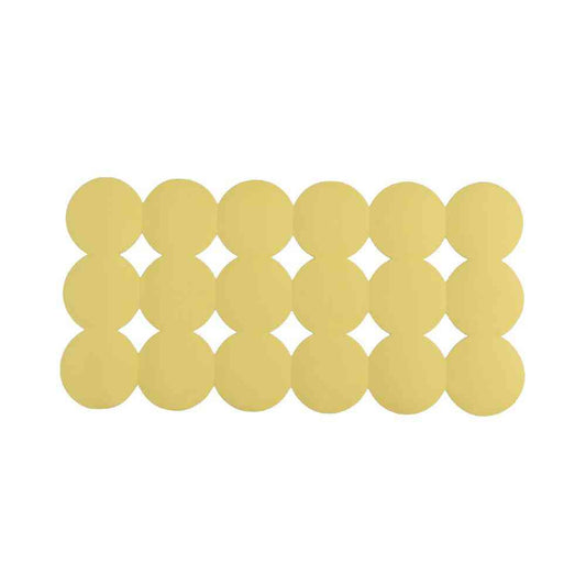 Fujie AIRY DROP Bathroom Mat 80×40cm Yellow AD-303