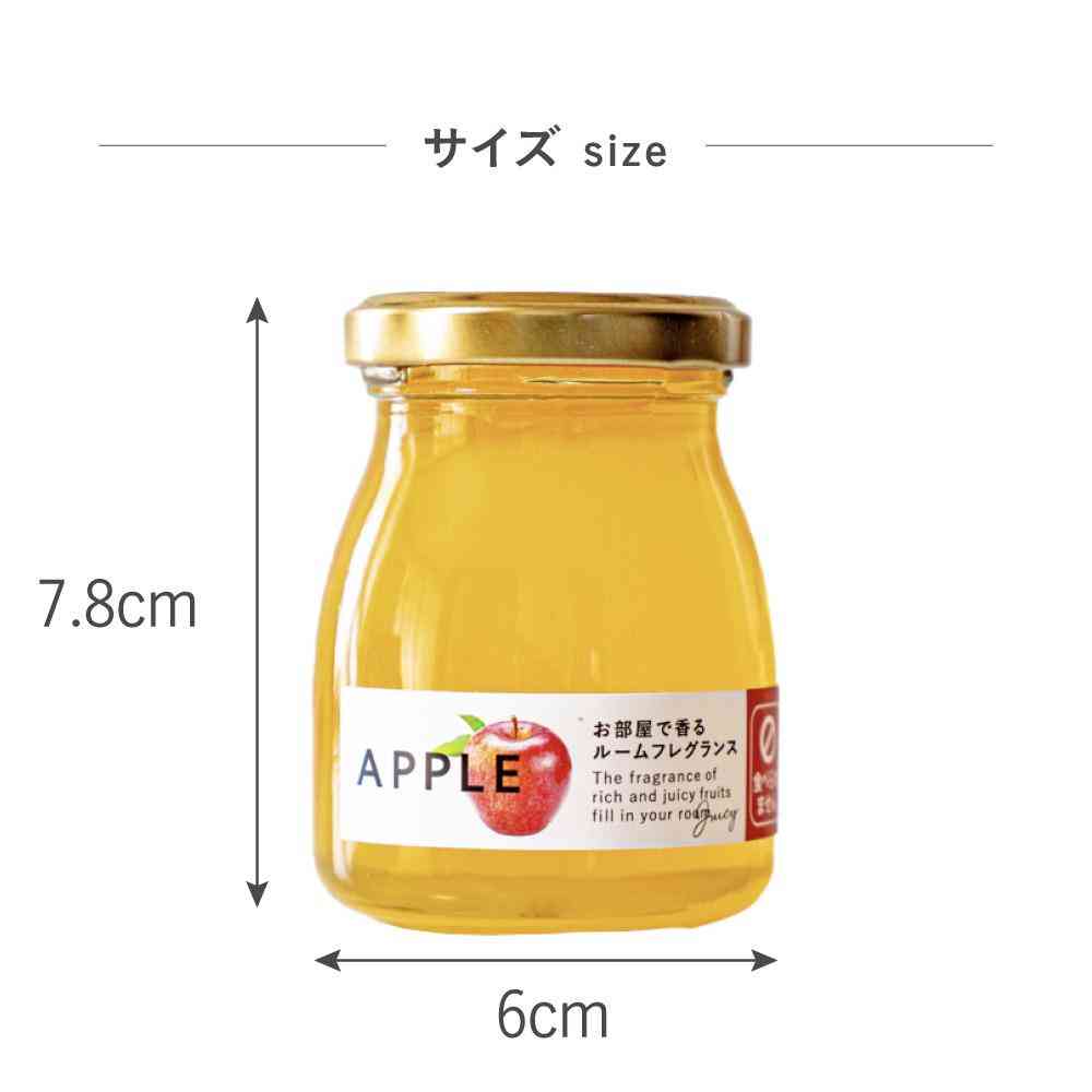 Fujie Whole Fruit Fragrance Gel Apple MF-002 90g