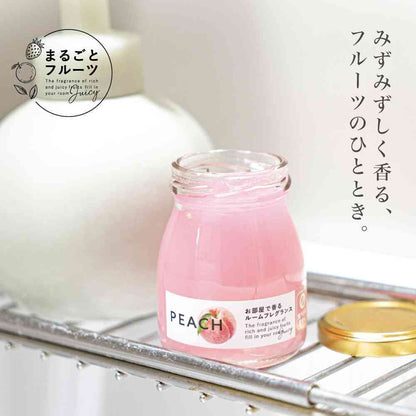 Fujie Whole Fruit Fragrance Gel Peach MF-004 90g