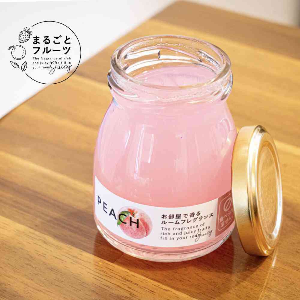 Fujie Whole Fruit Fragrance Gel Peach MF-004 90g