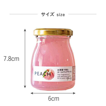 Fujie Whole Fruit Fragrance Gel Peach MF-004 90g