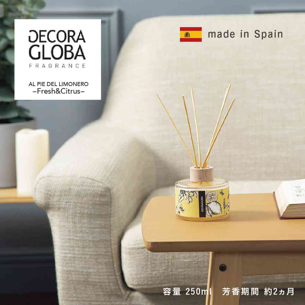 Fuji E DECORAGLOBA Reed Diffuser Fresh & Citrus DG-005 250ml
