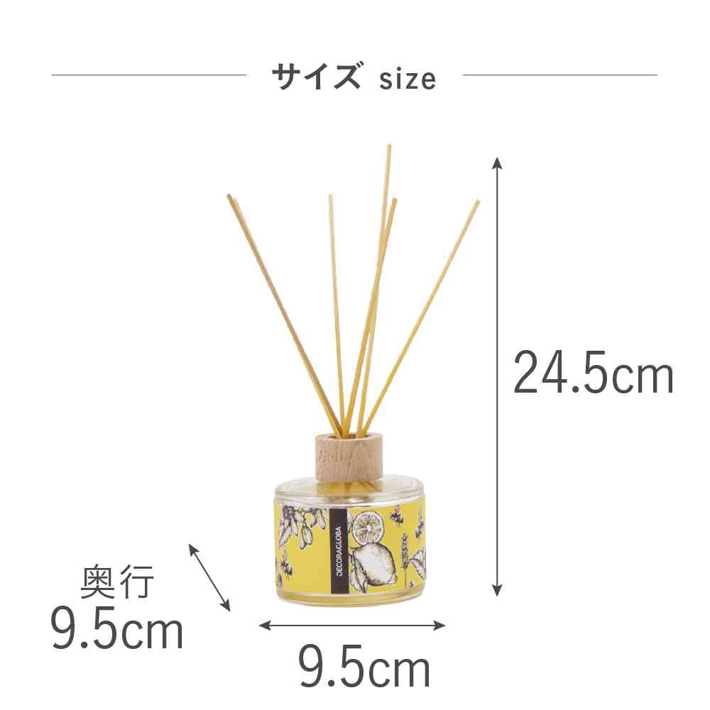 Fuji E DECORAGLOBA Reed Diffuser Fresh & Citrus DG-005 250ml