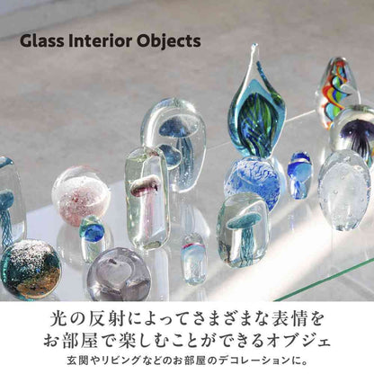 Toyo Glass Interior Object Jellyfish S Green