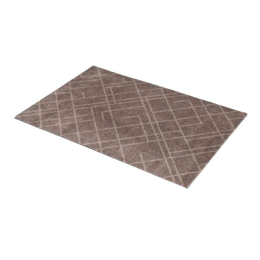 Toyo tica copenhagen Floor Mat 60×90 LINES Beige/Sand