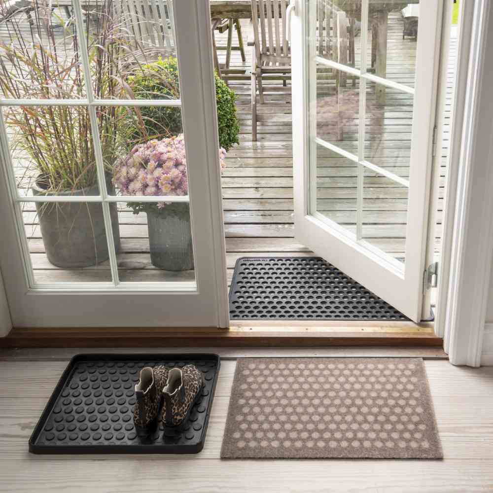 Toyo tica copenhagen Floor Mat 40×60 DOT Beige/Sand