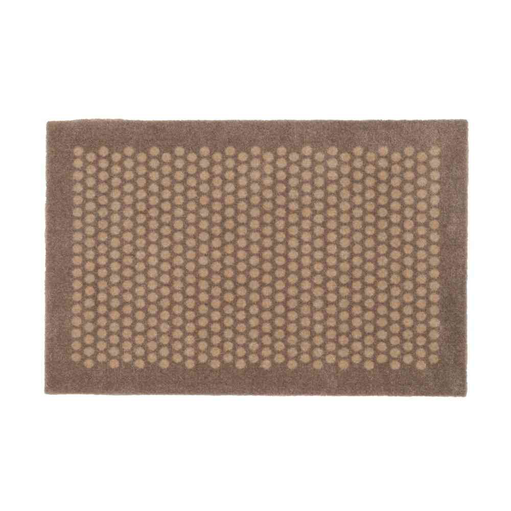 Fujie tica copenhagen Floor Mat 60×90 DOT Beige/Sand