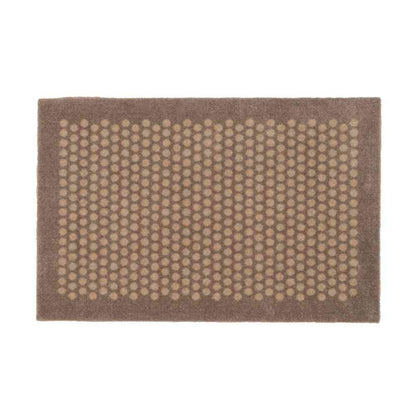 Fujie tica copenhagen Floor Mat 60×90 DOT Beige/Sand
