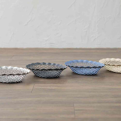Tōei Roger Orfevre Stainless Steel Oval Basket S - Silver RO-001