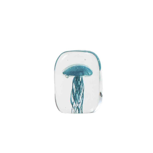 Fujie Glass Interior Object (Jellyfish) M Green