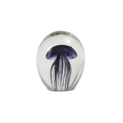 Fujie Glass Interior Object (Jellyfish) M Purple