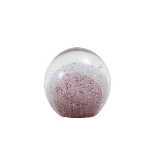 Fujie Glass Interior Object (Bubble) S Pink