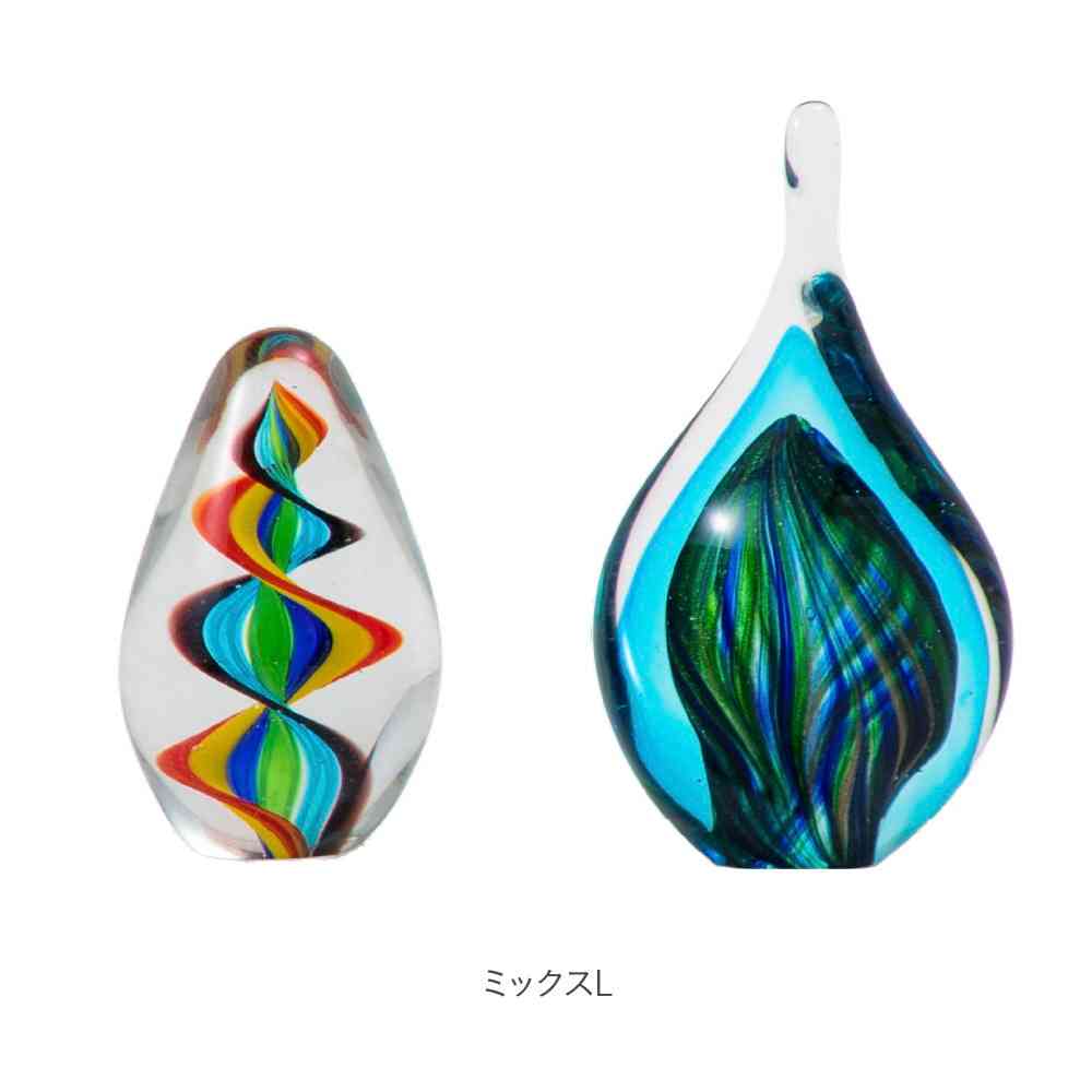 Toyo Glass Interior Object Mix L Blue