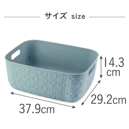 藤栄 Softex（ソフテックス） バスケット 12.5L ブルー CV-115