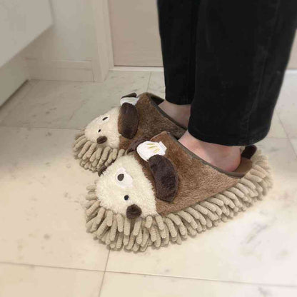 Toyo Animal Mop Slippers Hug Moppy 23-25cm Sea Otter HM-001