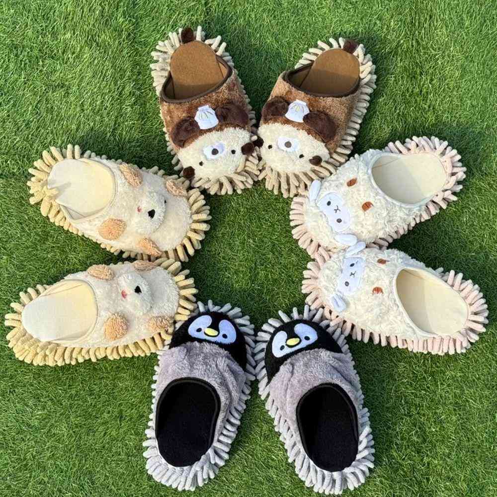 Toyo Animal Mop Slippers Hug Moppy 23-25cm Penguin HM-002