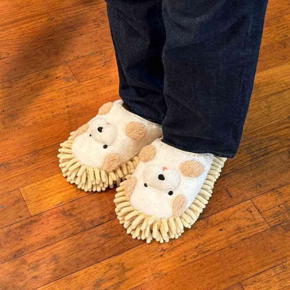 Toyo Animal Mop Slippers Hug Moppy 23-25cm Dog HM-003