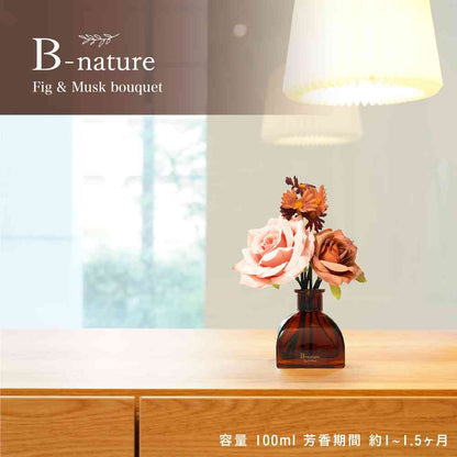 Toue B-nature Flower Bouquet Reed Diffuser Fig & Musk Bouquet BN-025 100ml