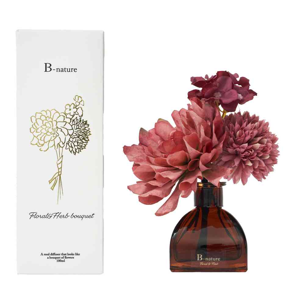 Fuji Ei B-nature Flower Bouquet Reed Diffuser Floral & Herb Bouquet BN-026 100ml
