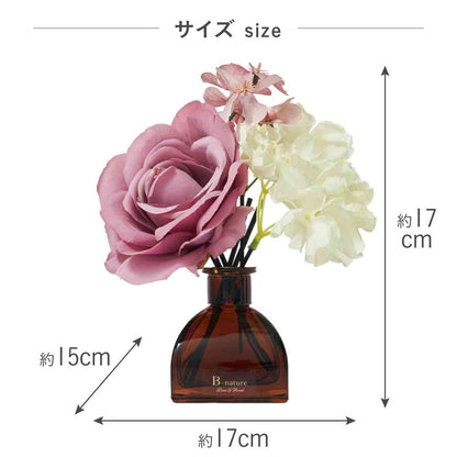Fuji E B-nature Flower Bouquet Reed Diffuser Rose & Floral Bouquet BN-030 100ml