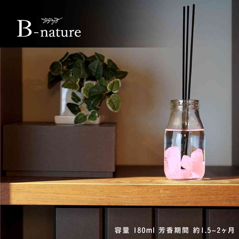 Fuji E B-nature Jewelry Reed Diffuser Rose Quartz BN-031 180ml