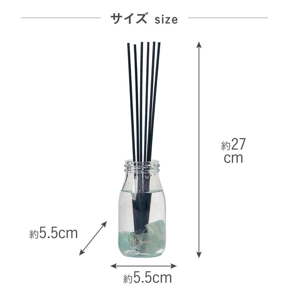Fuji E B-nature Jewelry Reed Diffuser Jade BN-034 180ml