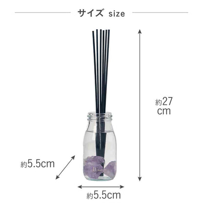 Fuji E B-nature Jewelry Reed Diffuser Amethyst BN-036 180ml