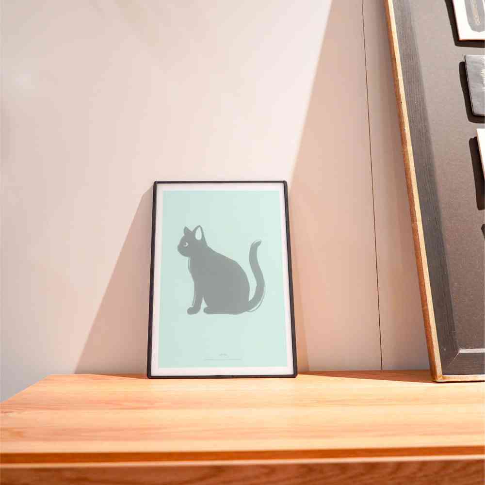 Tōei Art Cutting Board M Cat ART-003