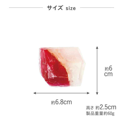 Fuji E B-nature Jewelry Soap Ruby BN-038 1 piece
