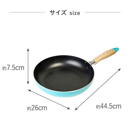 藤栄 ハヌルパン フライパン 26cm ブルー