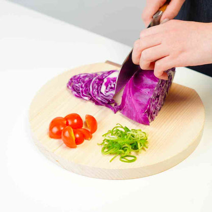 Tōei HIDANOKI Round Cutting Board S HN-001
