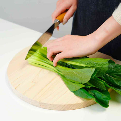 Tōei HIDANOKI Round Cutting Board M HN-002