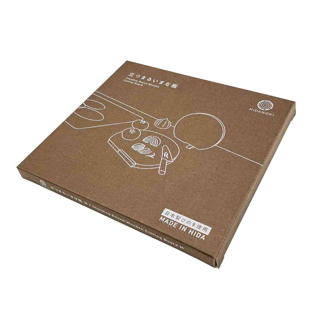 Tōei HIDANOKI Round Cutting Board M HN-002