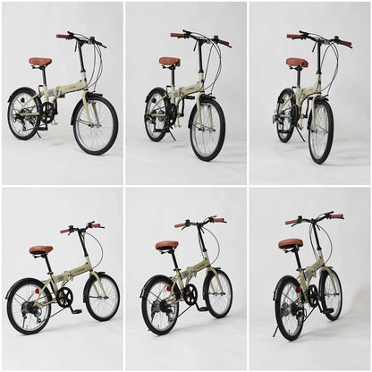 Folding Bicycle 6-Speed MF202