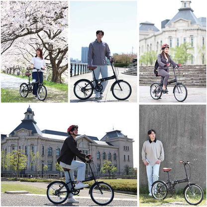 Folding Bicycle 6-Speed MF202