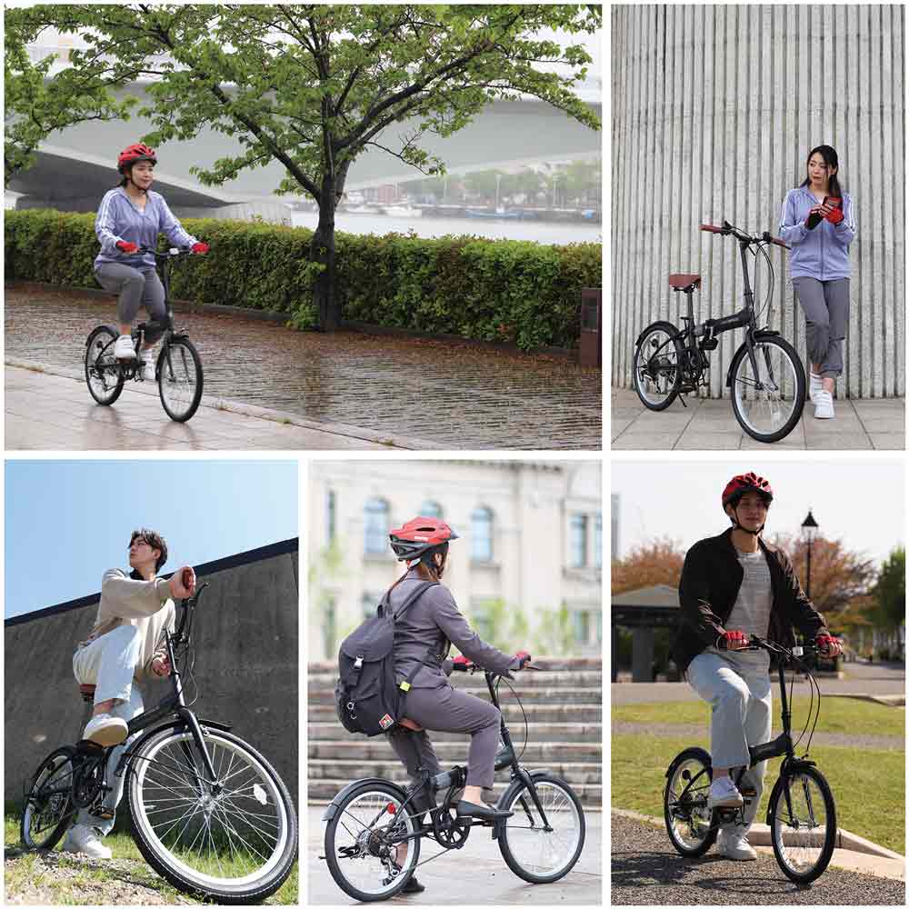 Folding Bicycle 6-Speed MF202