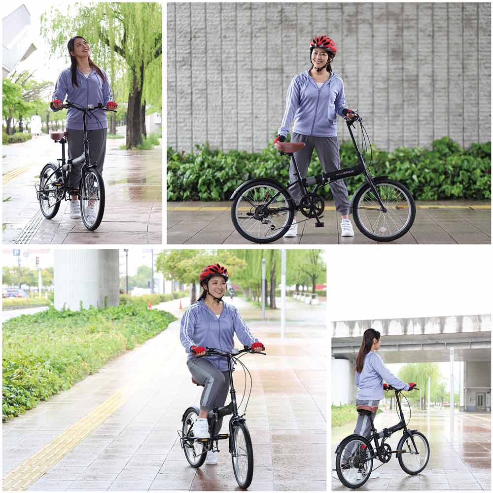 Folding Bicycle 6-Speed MF202
