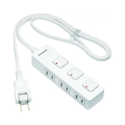 Panasonic The Tap Z with Switch 3 Outlets 2M Extension Cord