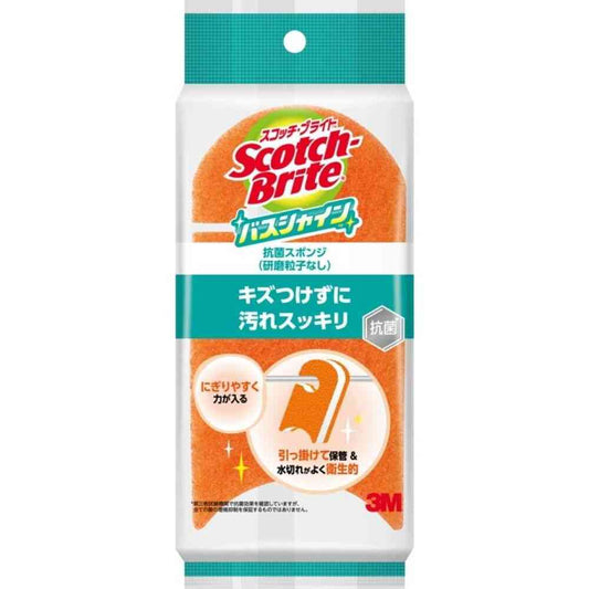 3M Japan Scotch-Brite Bath Shine B-22K Antibacterial Sponge 3 Layers