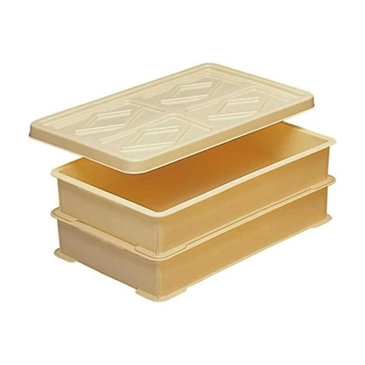 Sankoh Plastic Food Container Food Tainer Set (2 Bodies, 1 Lid)