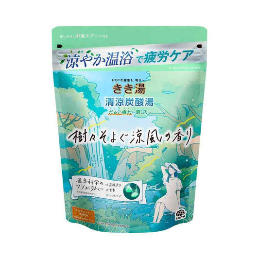 Earth Chemical Kiki-yu Cooling Carbonated Bath 360g